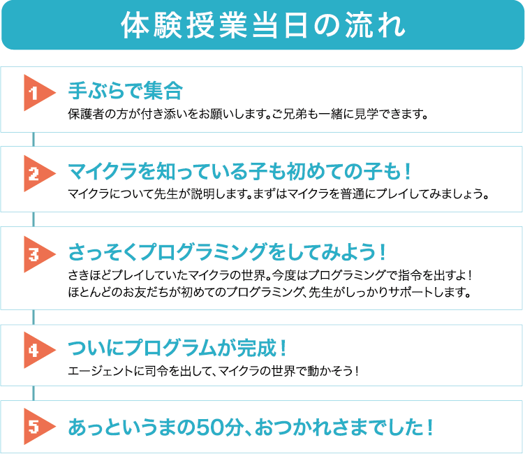 マイクラからはじめるプログラミング 無料体験授業開催中 幼児 小学生向けプログラミング みらいごとラボ